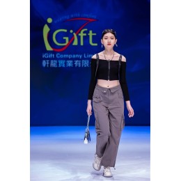 Customized women's jazz hottie tops Designed navel-baring short sexy one-shoulder T-shirts Dancing clothes Y2K American functional gray overalls Spring and autumn high-waist cuffed wide-leg pants Casual straight-leg loose-fitting sweatpants T527 Customized women's jazz hottie tops Designed navel-baring short sexy one-shoulder T-shirts Dancing clothes Y2K American functional gray overalls Spring and autumn high-waist cuffed wide-leg pants Casual straight-leg loose-fitting sweatpants T527